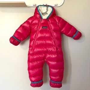 Patagonia Hi Loft Bunting (Baby Snowsuit), 3-6 Mos